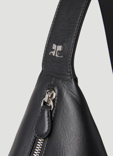 Courrèges 中号 One 单肩包 黑色 cou0251024