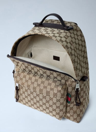 Medium GG Backpack Gucci Medium GG Backpack Beige guc0161058