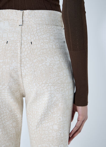 Jacquemus Le De Nimes Jeans Beige jac0260049