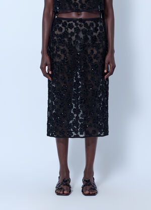 Cecilie Bahnsen Cbbria Midi Skirt Black cec0266028