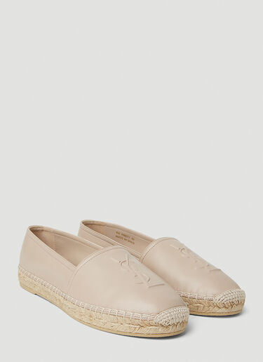 Saint Laurent Cassandre Espadrilles Beige sla0251172