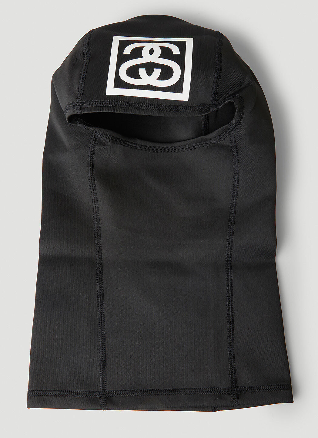 STUSSY® ステューシー バラクラバ Black S/Sロゴ プリント