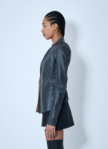 Rick Owens Leather Jacket Black ric0259009