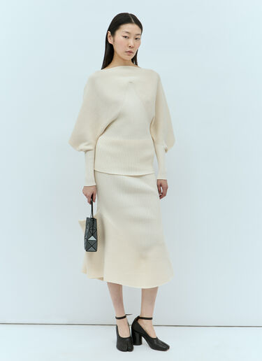 Issey Miyake Exhuberance 上衣 乳白色 ism0255007