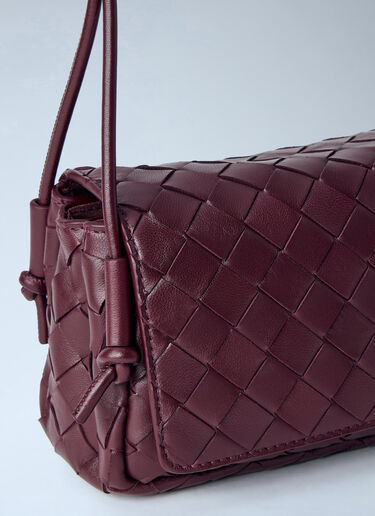 Bottega Veneta Notturno Shoulder Bag Burgundy bov0264030