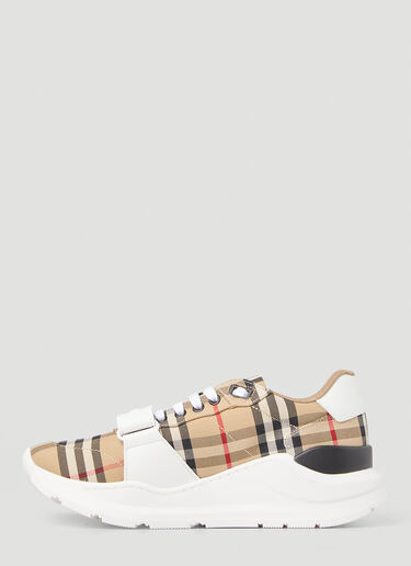 Burberry Vintage Check Regis Sneakers Brown bur0249093