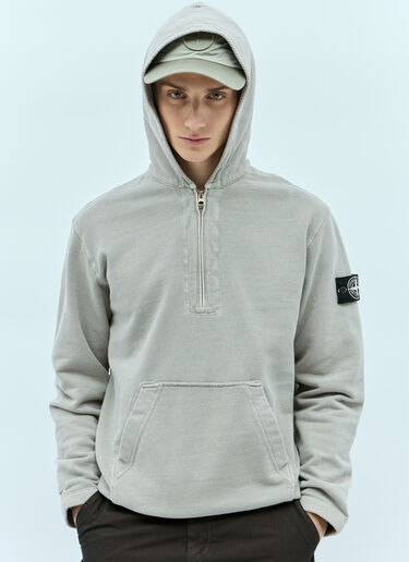 Stone Island 徽标贴饰棒球帽 米色 sto0156117