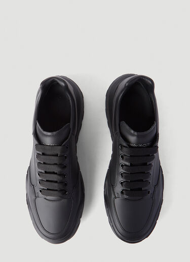 Alexander McQueen コートスニーカー ブラック amq0145052