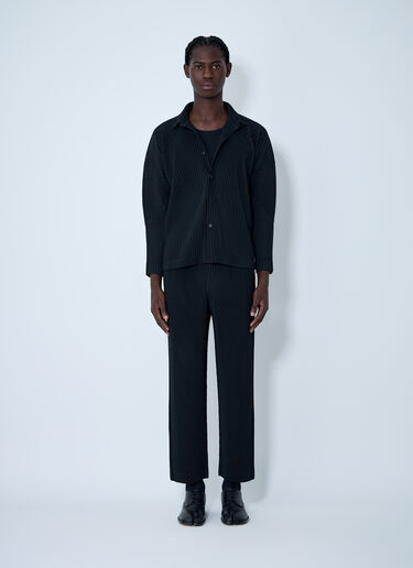 Pleated Shirt Homme Plissé Issey Miyake Pleated Shirt Black hmp0162012