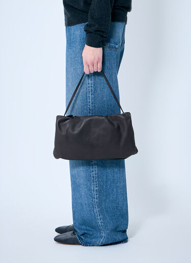The Row XL Bourse Shoulder Bag Brown row0259018
