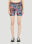 Boiler Room x P.A.M. Eden Bike Shorts Red bor0350005