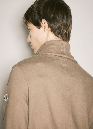 Moncler x Rick Owens Surf Long-Sleeve T-Shirt Beige mcs0358015