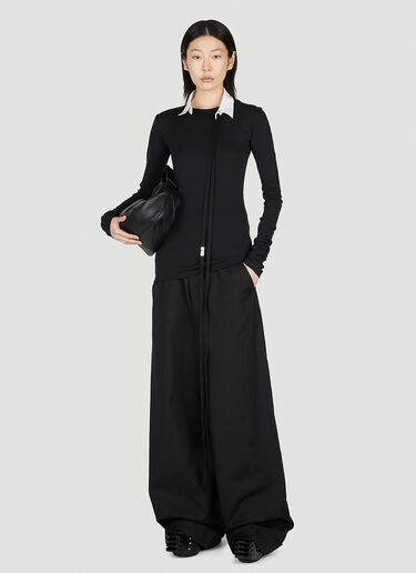 Ann Demeulemeester ドロテパンツ ブラック ann0252002