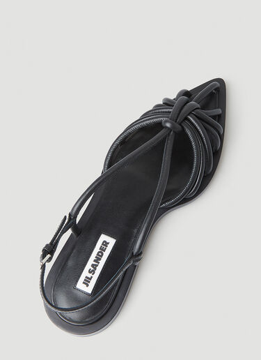 Jil Sander 나파 샌들 블랙 jil0248023