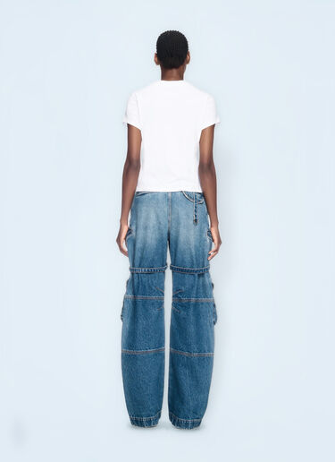 Off-White Jewel Mini Arrow Fitted T-Shirt White ofw0260061