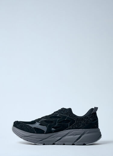 HOKA Clifton L Suede Sneakers Black hok0159001