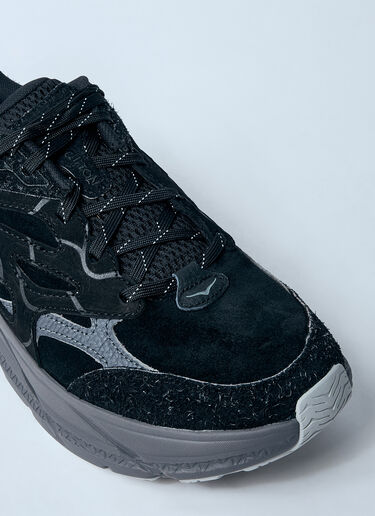 HOKA Clifton L Suede Sneakers Black hok0159001