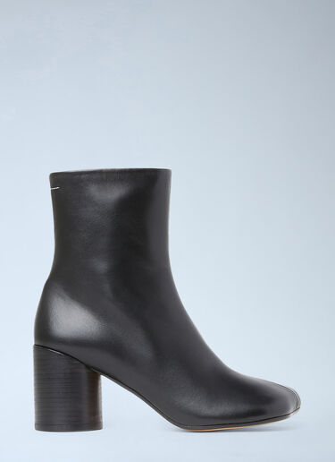 MM6 Maison Margiela 스퀘어 앵클부츠 블랙 mmm0253026