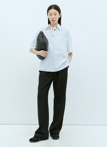 Jil Sander+ Patch Pocket Poplin Shirt White jsp0255004