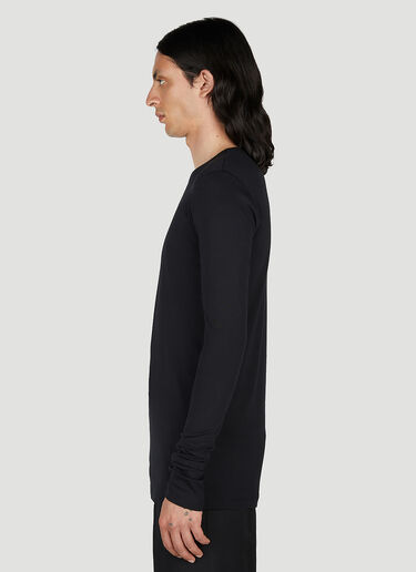 데이비 롱 슬리브 티셔츠 Ann Demeulemeester 데이비 롱 슬리브 티셔츠 블랙 ann0152009