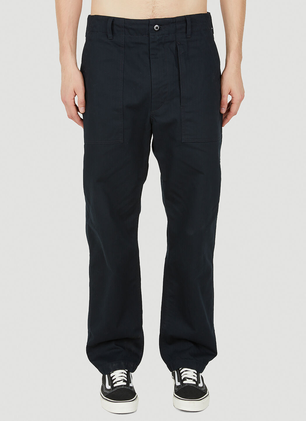 Black sale fatigue pants