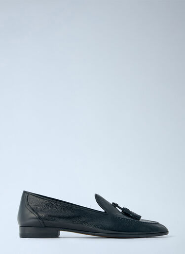 LN-CC® - The Row: Caden Loafers - Black The Row Caden Loafers Black row0266035