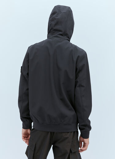 Hooded Compass Patch Jacket Stone Island Hooded Compass Patch Jacket Black sto0154005