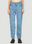 Martine Rose Laser Print Straight Cut Jeans Khaki mtr0252006