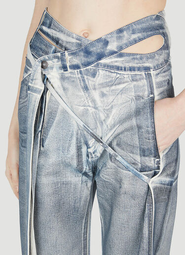 Ottolinger Draped Jeans Blue ott0251016