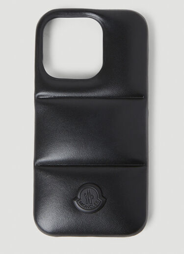 Moncler 두둔 iPhone 14 프로 커버 블랙 mon0253055