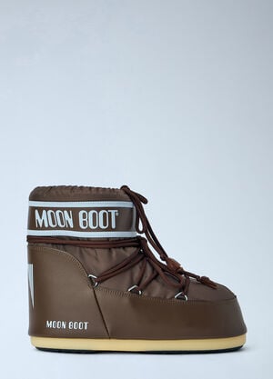 Moon Boot Icon Low Nylon Boots Brown mnb0366014