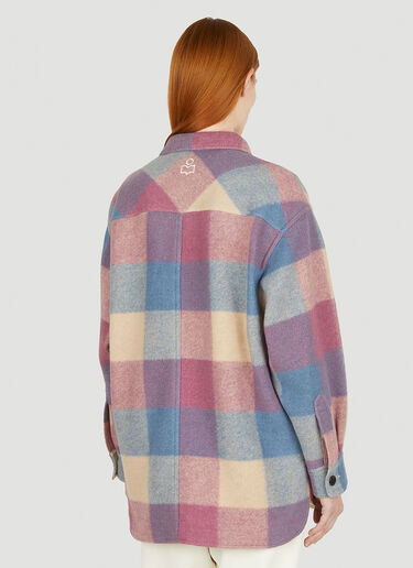 Isabel Marant Étoile Harveli Checked Jacket Pink ibe0247091