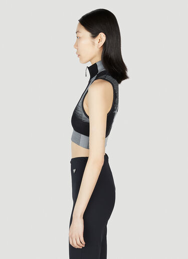 로고 크롭 탑 Y-3 로고 크롭 탑 블랙 yyy0252014