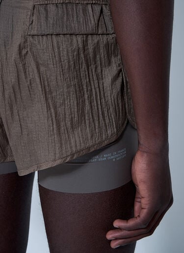 Satisfy Rippy 3 Trail Shorts Brown sat0160005