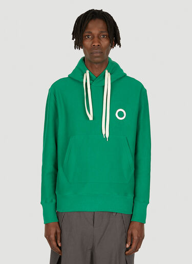 Craig Green Eyelet Hooded Sweatshirt Green cgr0148008