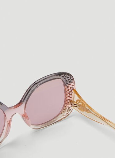 Gucci Oversized Rhinestone Sunglasses Pink guc0250255