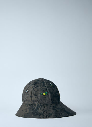 Logo Embroidery Bucket Hat Brain Dead x SOUTH2 WEST8 Logo Embroidery Bucket Hat Grey brw0160004