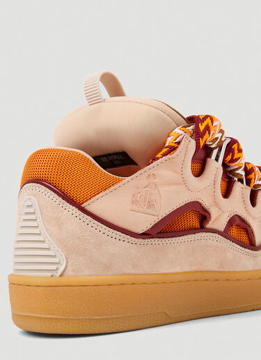 Lanvin Curb Sneakers Orange lnv0152010