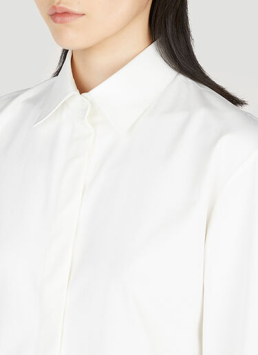 The Row Derica Shirt White row0253016