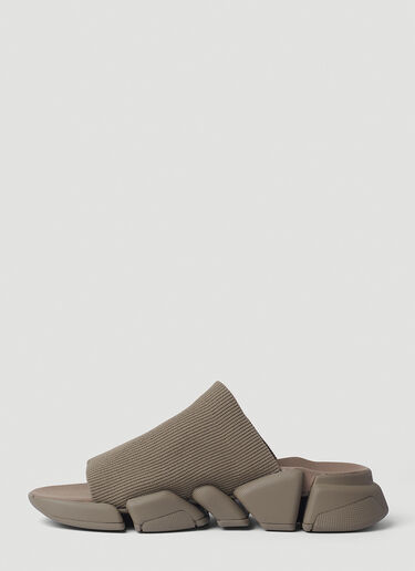 Balenciaga Speed 2.0 Slides Beige bal0252072