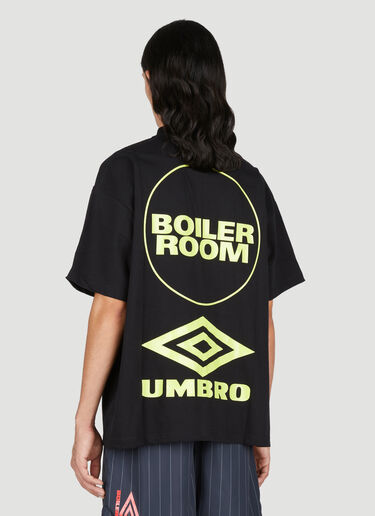 Boiler Room x Umbro Short Sleeve Training T-Shirt Black bou0153006