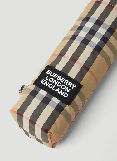 Burberry Trafalgar Check Folding Umbrella Beige bur0253063