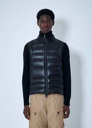 Moncler Grenoble Quilted Jacket Black mog0158008