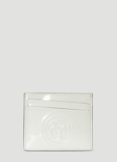 Maison Margiela No.11 Patent Leather Cardholder White mla0138015
