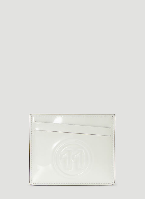 Gucci No.11 Patent Leather Cardholder Grey guc0138027