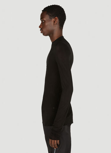 Rick Owens Long-Sleeve Top Black ric0152009