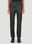 Botter Zip Up Slim Fit Pants Blue bot0348005