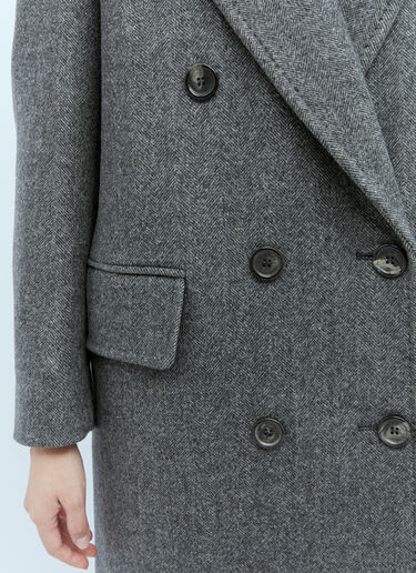 Max Mara Masculine Wool Coat Grey max0254051