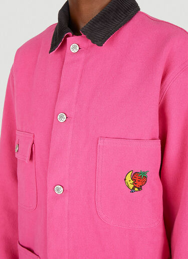 Sky High Farm Workwear Workwear Canvas Chore Jacket Pink skh0350014