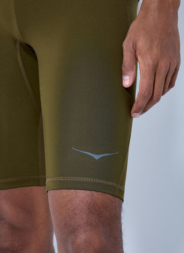HOKA Novafly Half Tight Shorts Green hok0165036